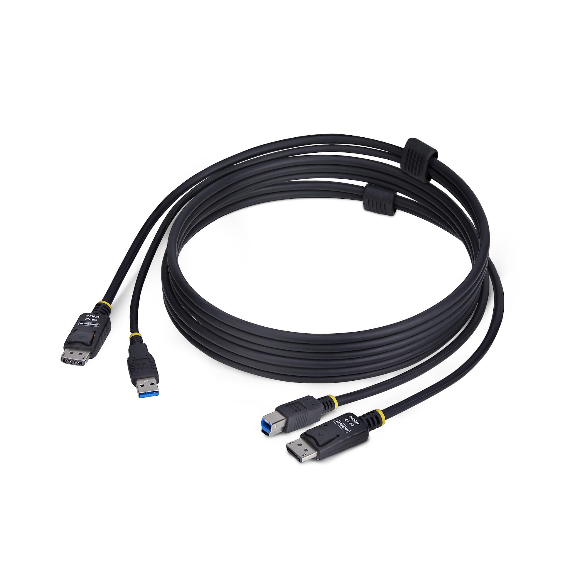DISPLAYPORT AND USB3.0 5GBPS KVM CABLE 1.8M