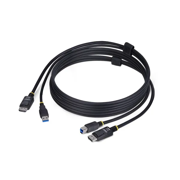 DISPLAYPORT AND USB3.0 5GBPS KVM CABLE 1.8M