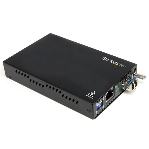 CONVERTIDOR MEDIOS RJ45 A LC FIBRA MULTI MODO 550M .