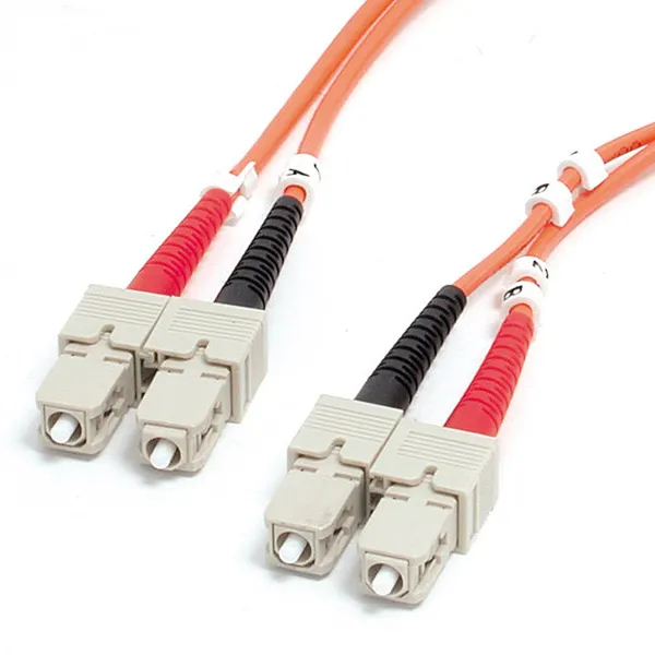 CABLE DE FIBRA 1M - MULTIMODO DUPLEX 62.5-125 LSZH - SC-SC