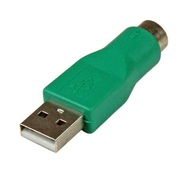 ADAPTADOR MOUSE PS/2 A USB USB A MACHO MINIDIN HEMBRA .