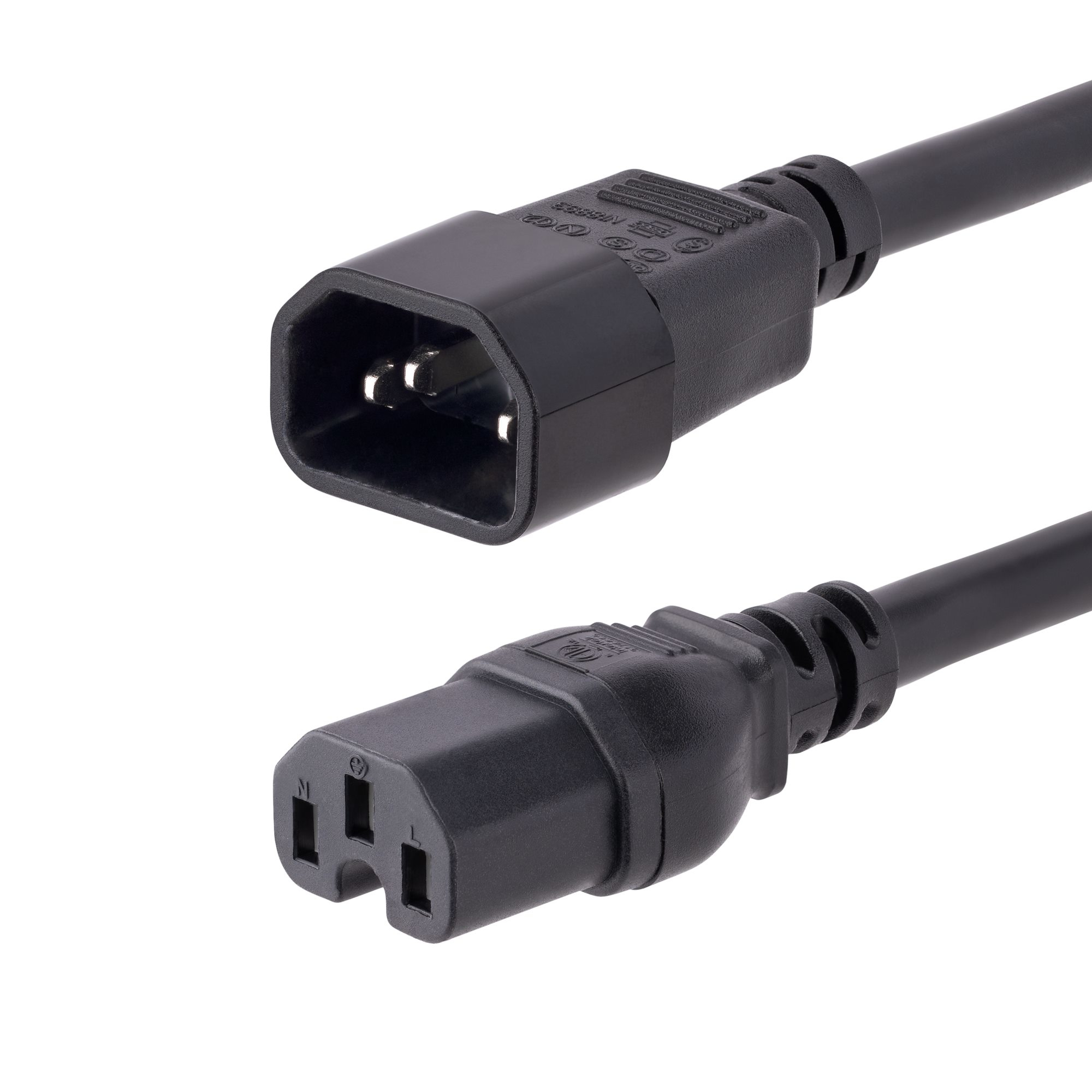 CABLE 3M DE EXTENSION DE ALIMENTACION C14 A C15 125V