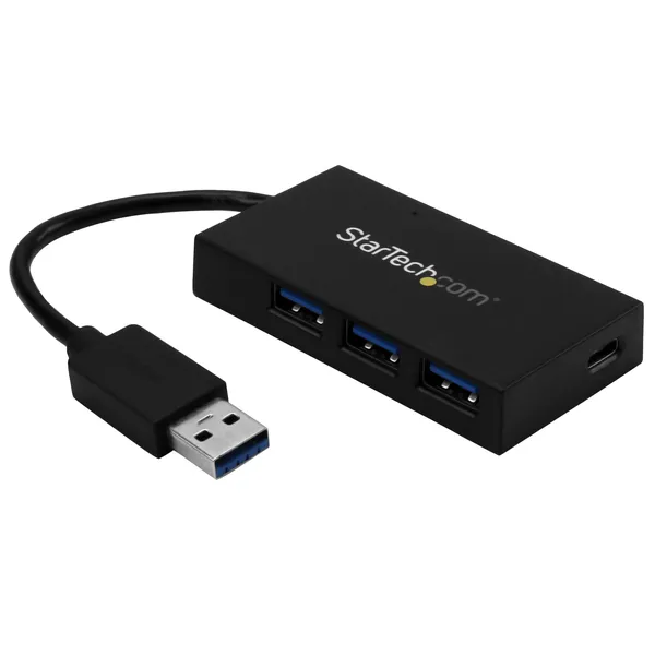 CONCENTRADOR HUB USB 3.0 DE 3 PUERTOS USB-A 1 USB-C