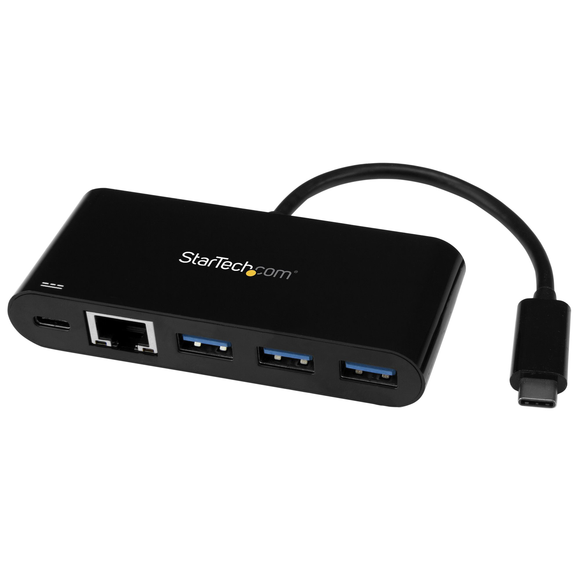 HUB CONCENTRADOR USB-C USB 3.0 0 3 PUERTOS CON ETHERNET Y PD