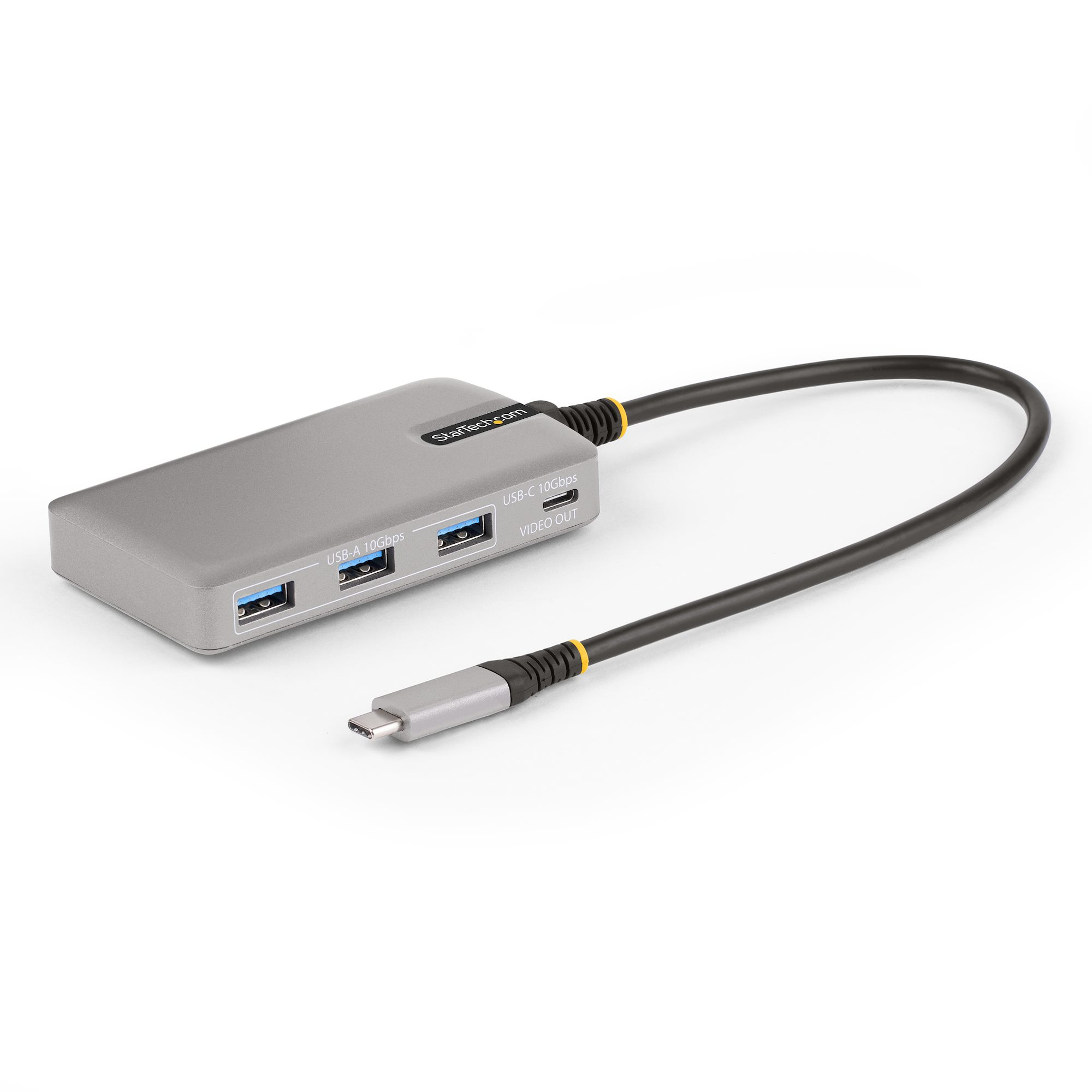 HUB DE 4 PUERTOS USB-C C DE 10GBPS VIDEO USB TIPO C