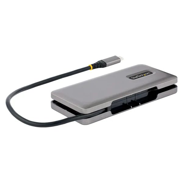 HUB USB C DE 4 PUERTOS PD 100W DE PASO USB TIPO C PD 100W