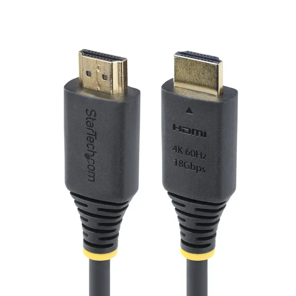 CABLE HDMI CERTIFICADO PREMIUM DE ALTA VELOCIDAD DE 4M