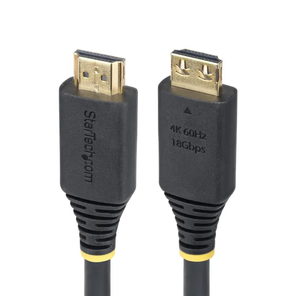 CABLE HDMI ALTA VELOCIDAD 1M CONECTORES DE AGARRE - 4K60