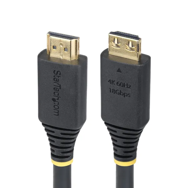 CABLE HDMI ALTA VELOCIDAD 5M CONECTORES DE AGARRE - 4K60
