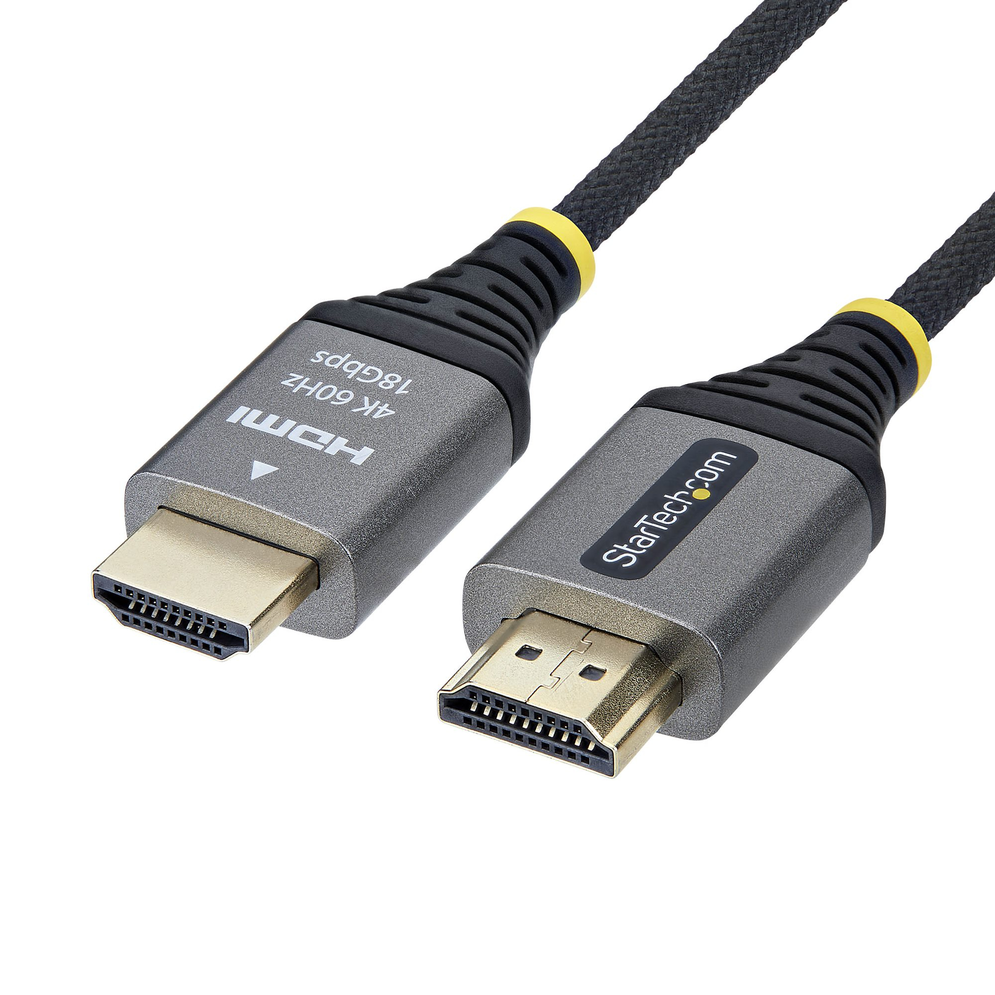 CABLE HDMI CERTIFICADO DE ALTA VELOCIDAD DE 50CM - 4K 60HZ