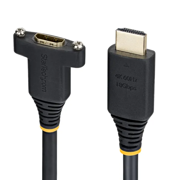 CABLE HDMI DE MONTAJE EN PANEL DE 1M - EXTENSIN HDMI M A H