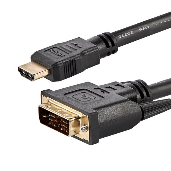 CABLE 1.8M ADAPTADOR VIDEO HDMI A DVI-D DE 1.8M .
