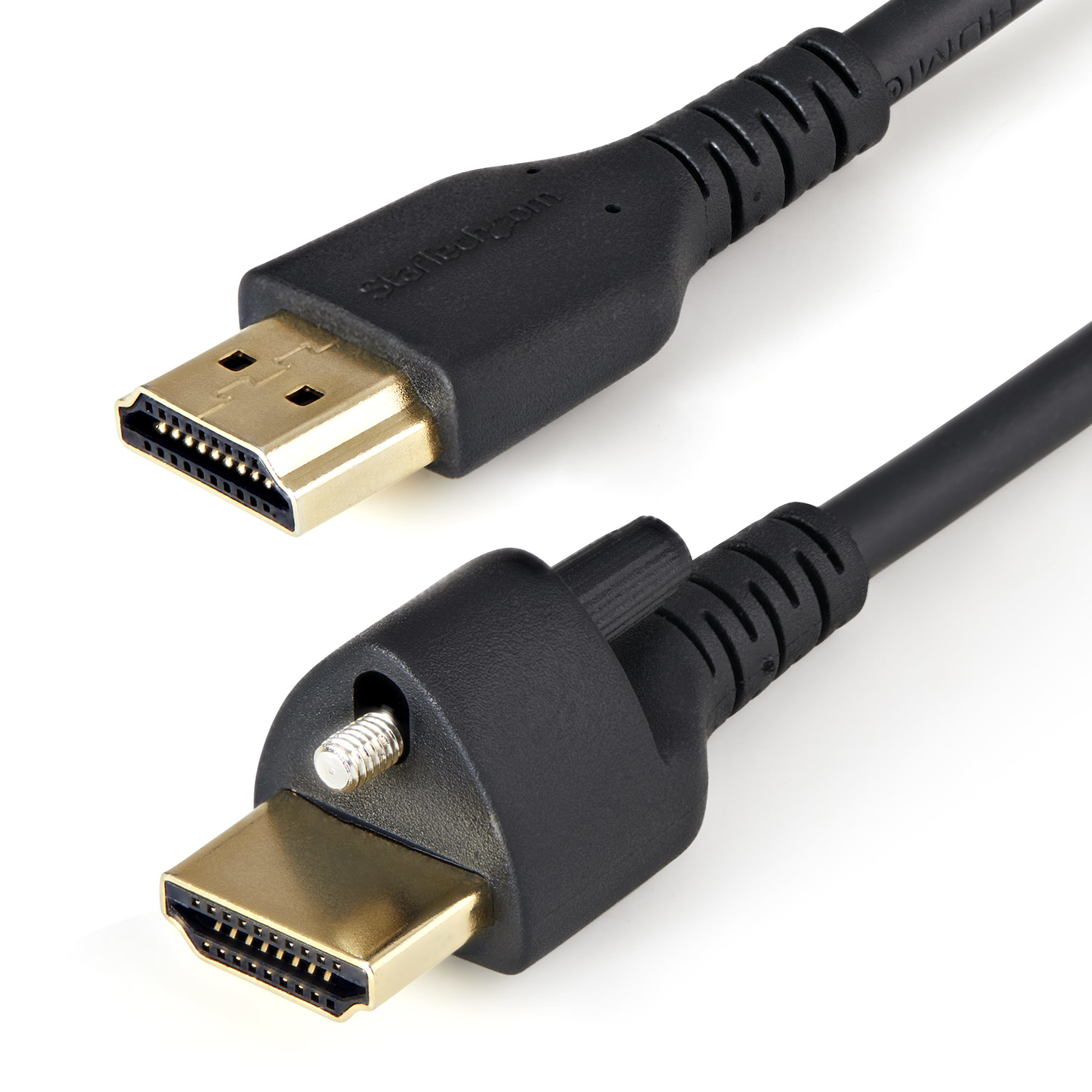 CABLE HDMI DE 1M CON TORNILLO DE SEGURIDAD EN EL CONECTOR