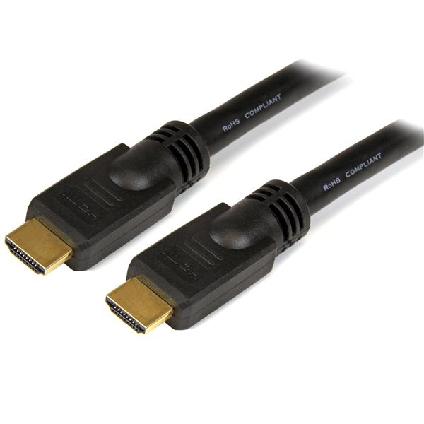 CABLE HDMI DE ALTA VELOCIDAD 6M 2X HDMI MACHO COLOR NEGRO