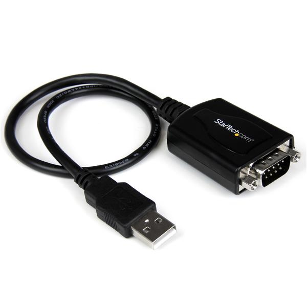 CABLE PROFESIONAL DE 0.3M USB A PUERTO SERIE SERIAL RS232 DB9 CON R