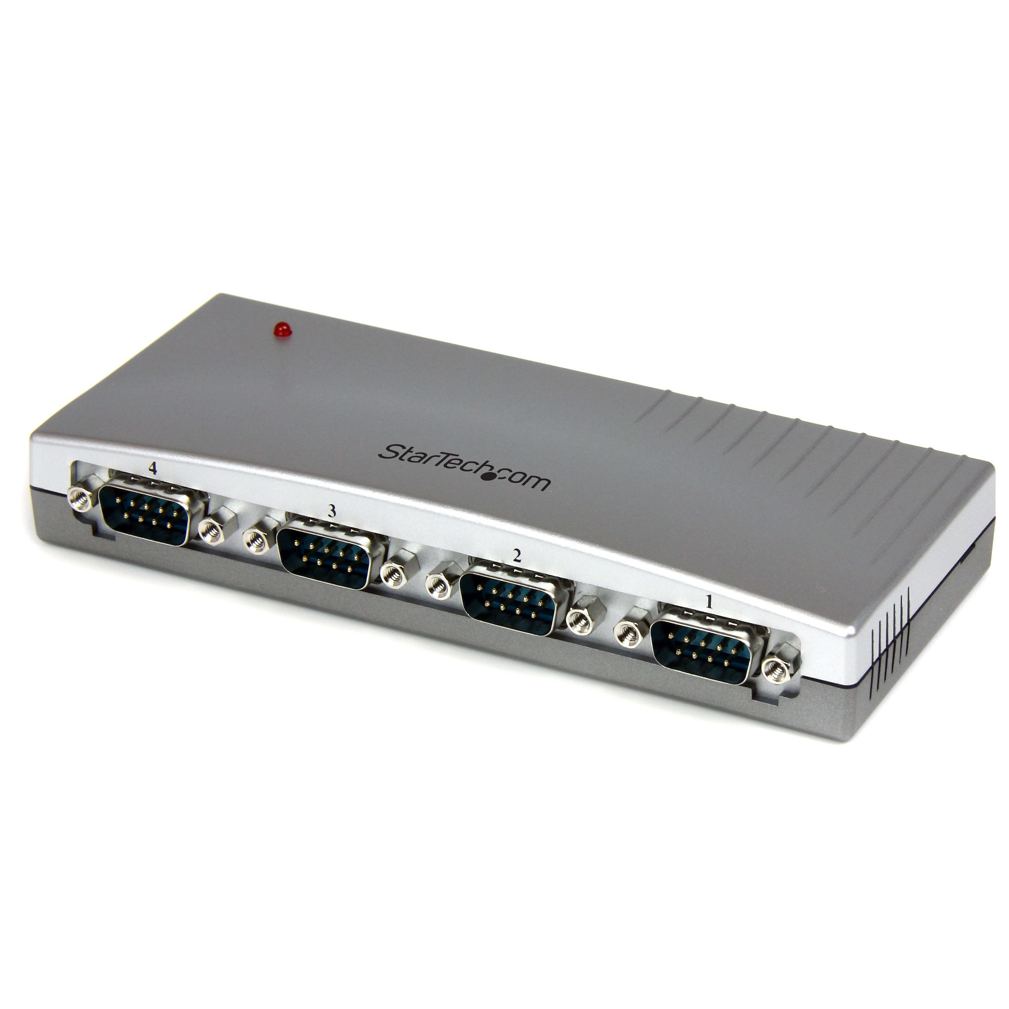 ADAPTADOR HUB CONCENTRADOR USB A 4 PUERTOS SERIALES RS232 DB9