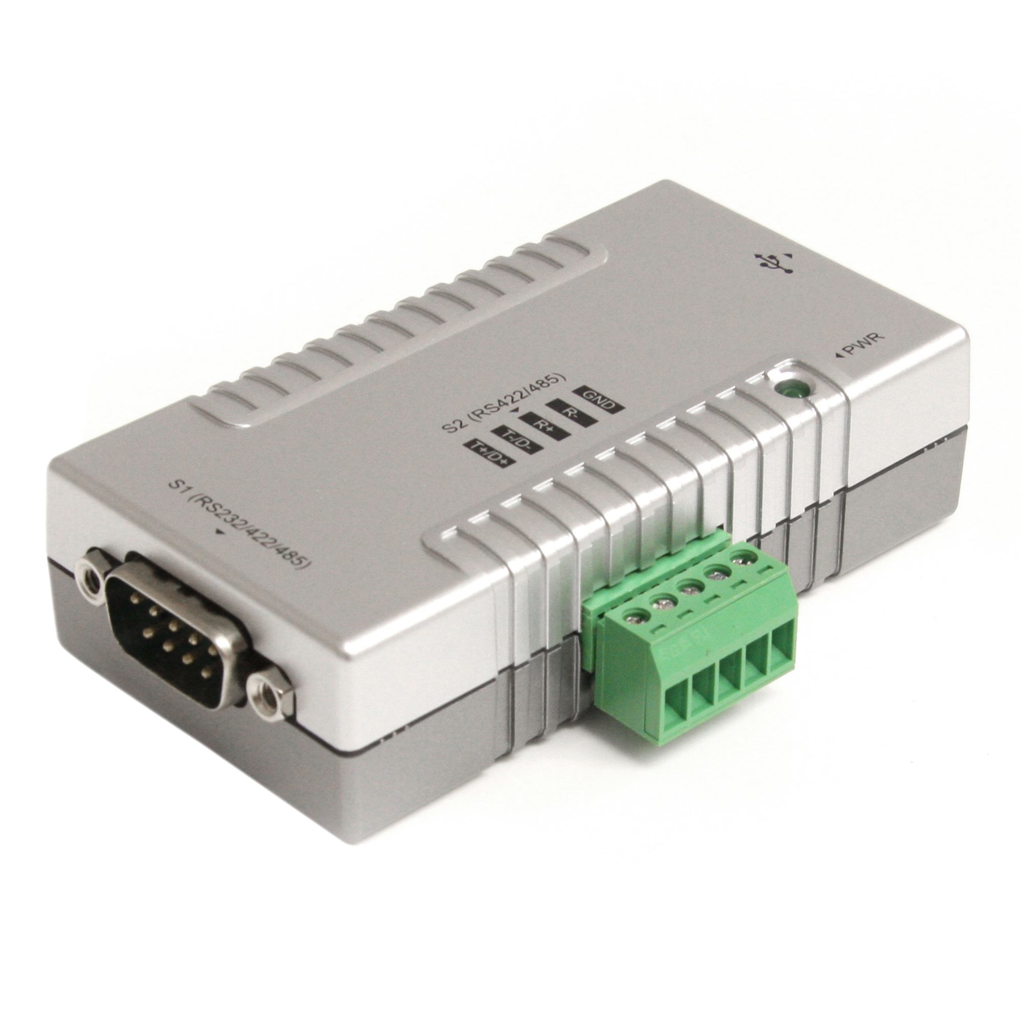 ADAPTADOR USB 2 PUERTOS SERIAL RS232 422 485 CON RETENCION COM