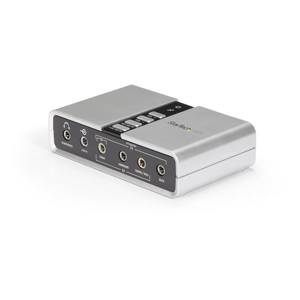 TARJETA DE SONIDO 7.1 USB EXT. ADAPTADOR CONVERSOR PUERTO SPDIF.