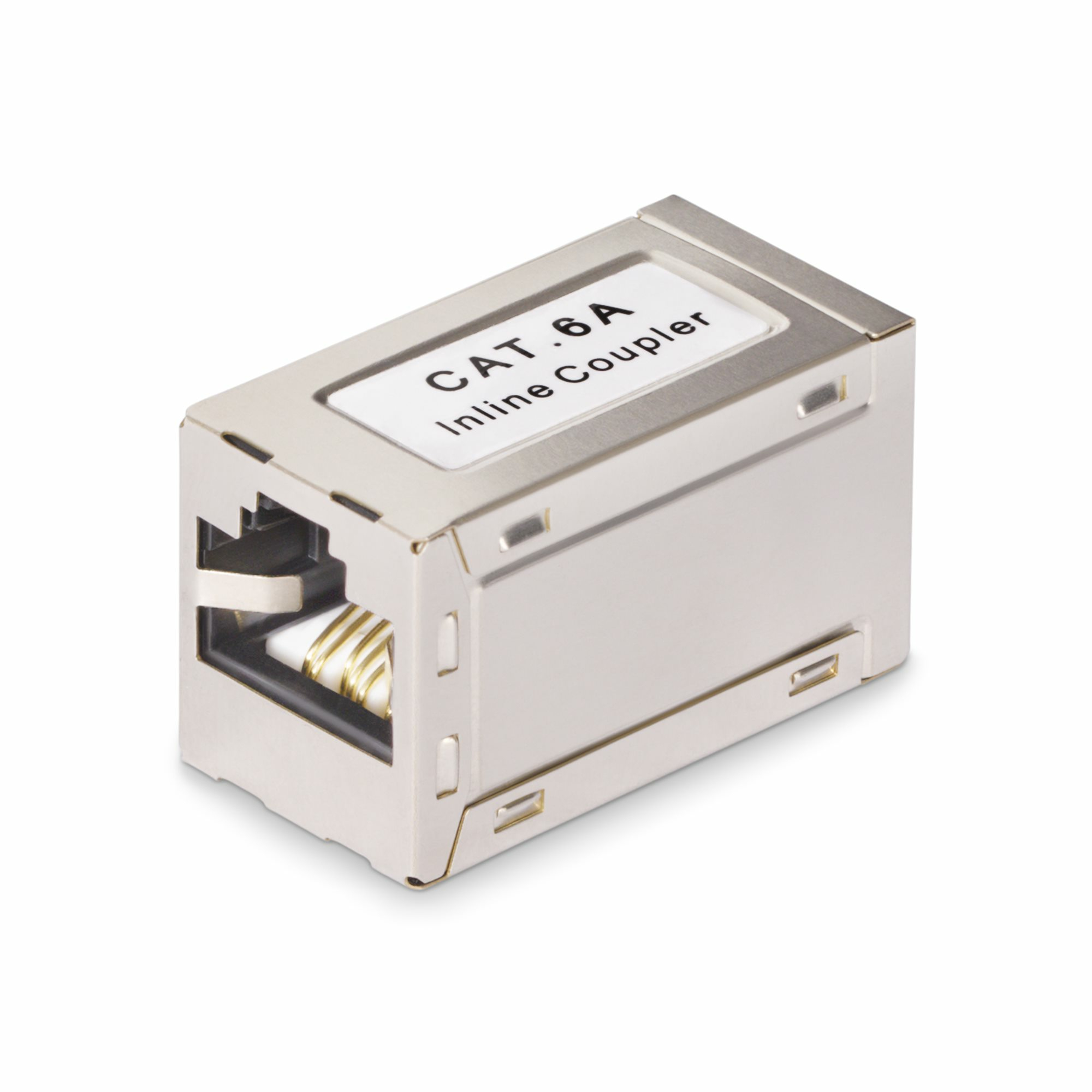 ACOPLADOR RJ45 BLINDADO CAT6 A HEMBRA A HEMBRA