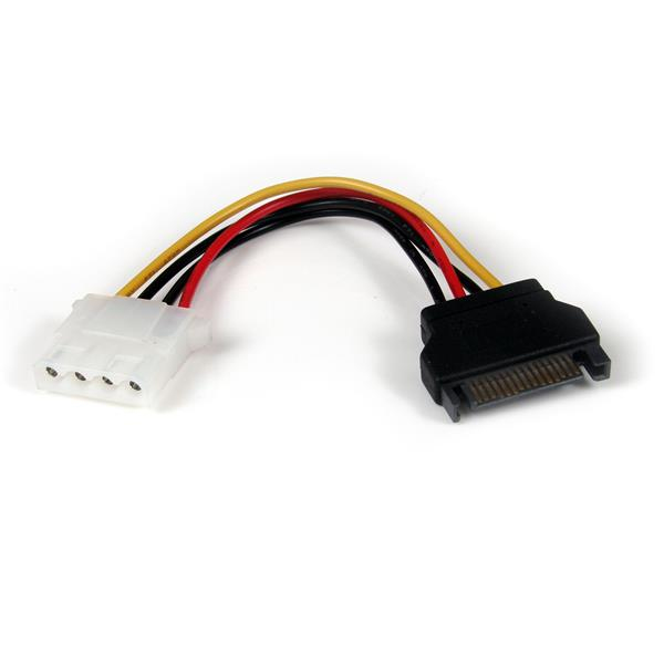 CABLE ADAPTADOR 0.15M SATA LP4 DE ALIMENTACION HEMBRA A MACHO .