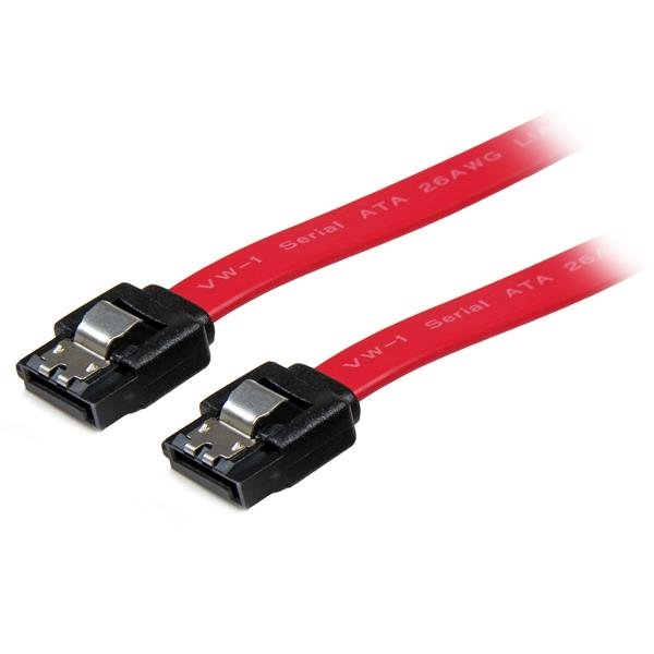 CABLE 45CM SATA SERIAL ATA CON SEGURO .