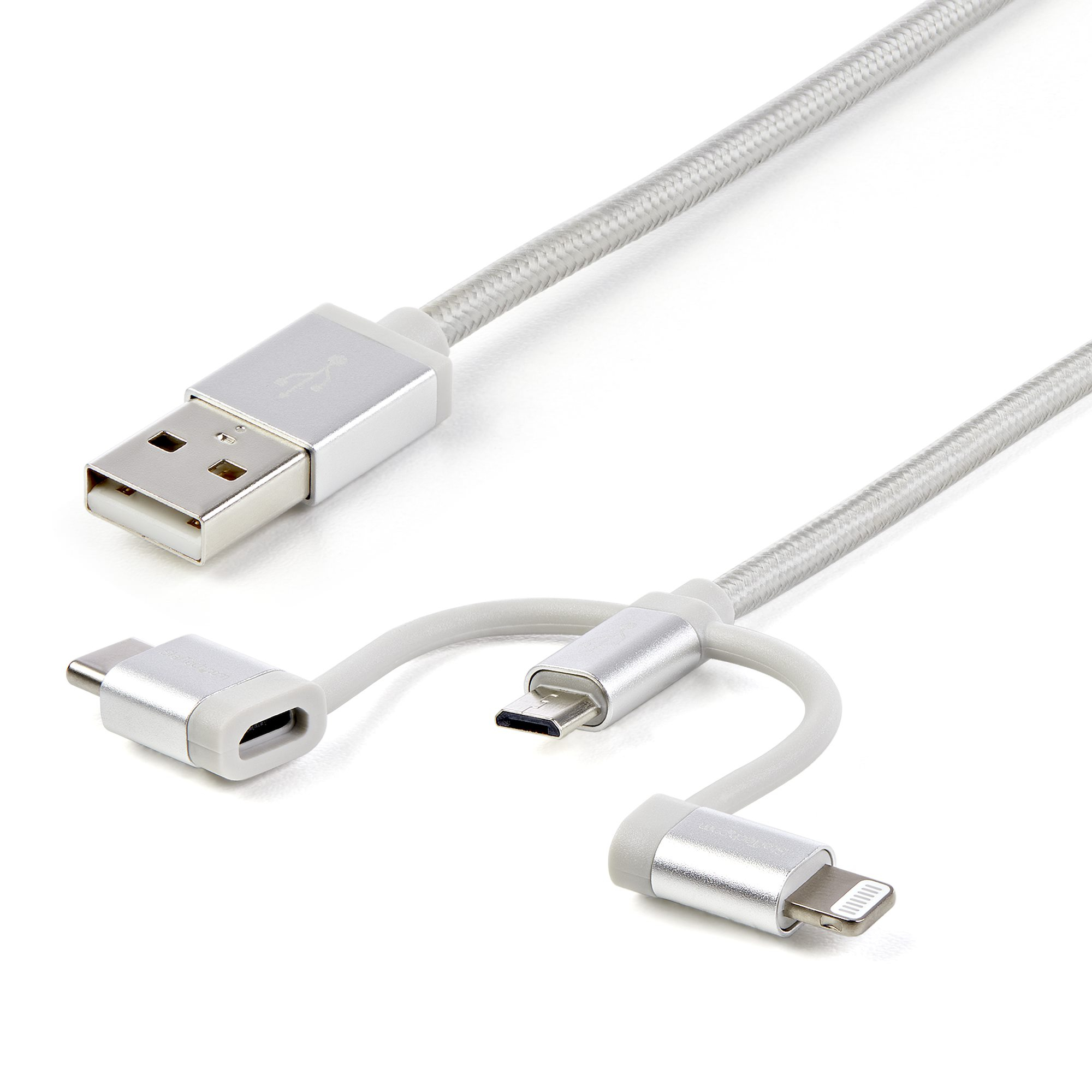 1.8M LIGHTNING/USB-C/MICRO-USB USB CHARGING CABLE