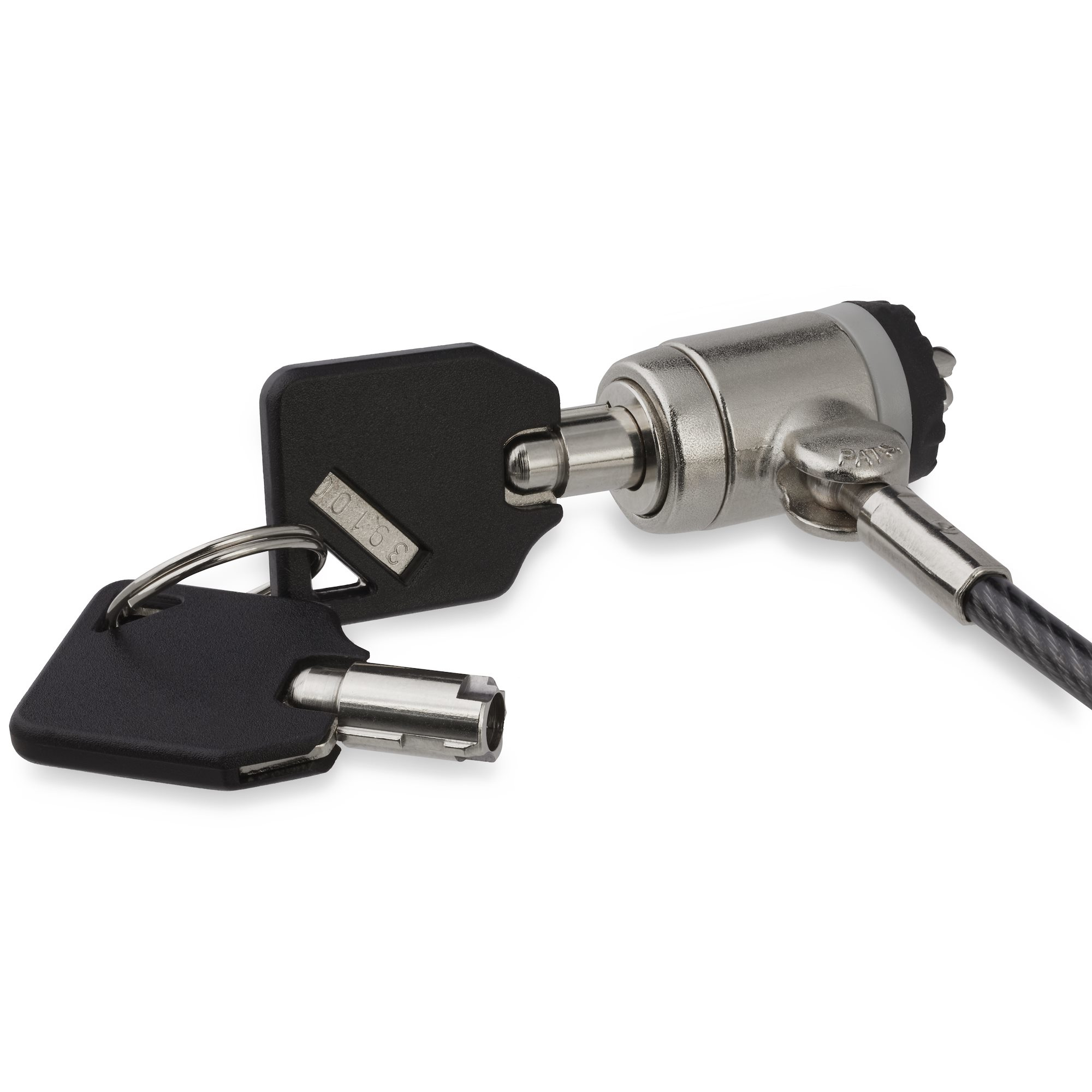 CABLE LOCK WITH KEYS - KEYED SE CURITY CABLE LOCK