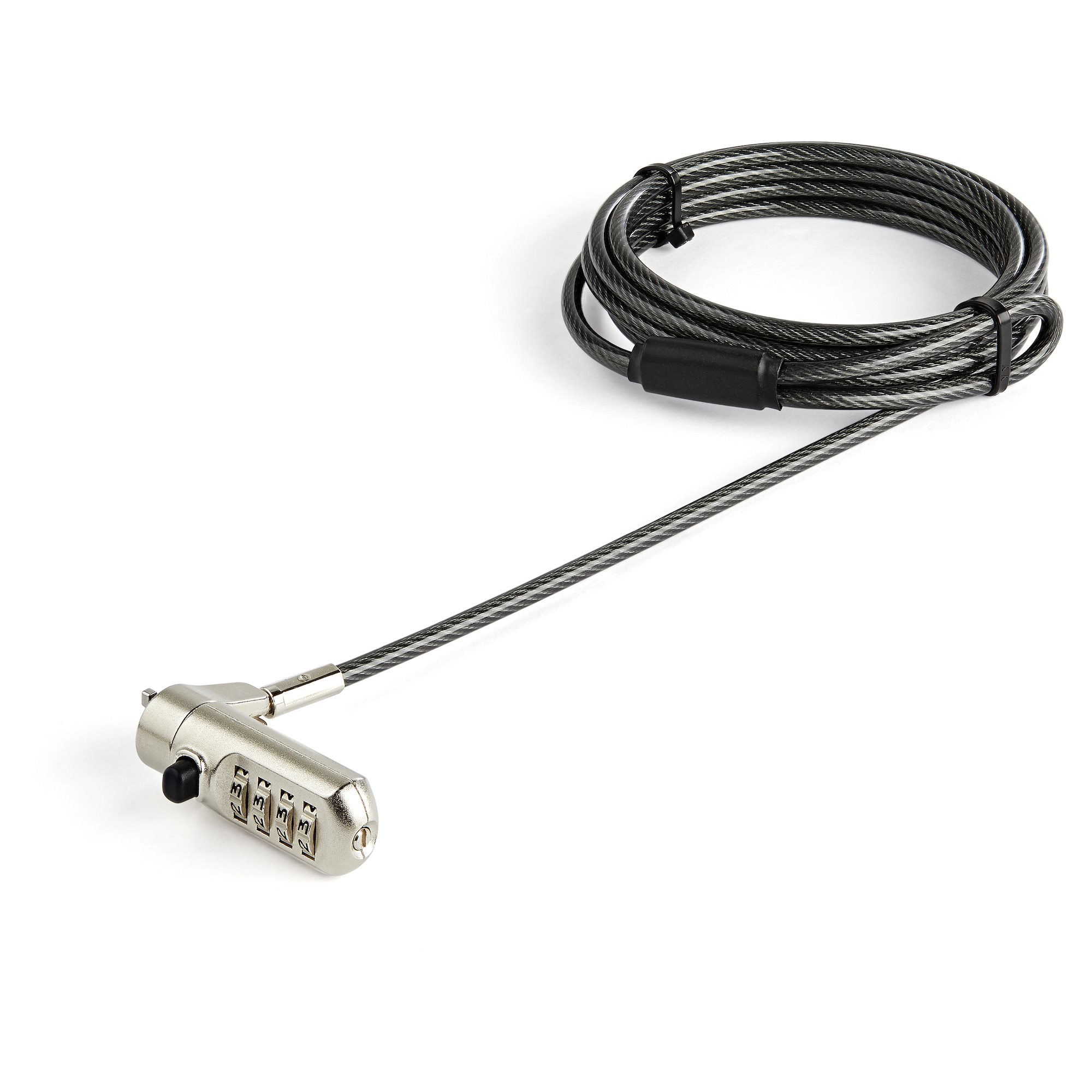 CANDADO PARA LAPTOP CON CABLE DE 2M - RANURA NANO - CON CLAVE