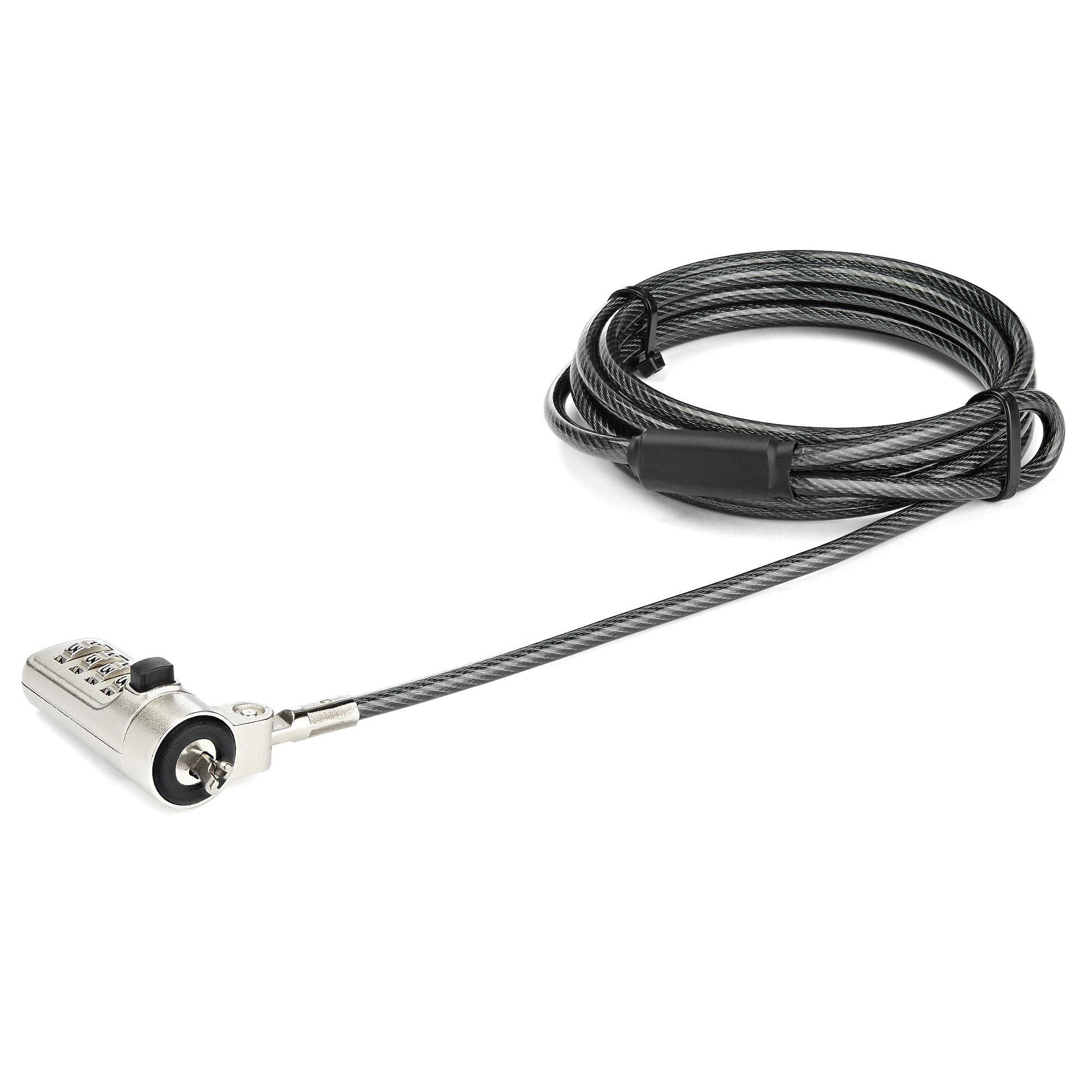 CABLE DE SEGURIDAD PARA LAPTOP CON COMBINACION RANURA WEDGE