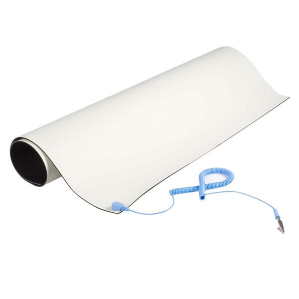 TAPETE ANTIESTATICO DE PVC 60CMX69CM ANTISTATIC MAT BEIGE