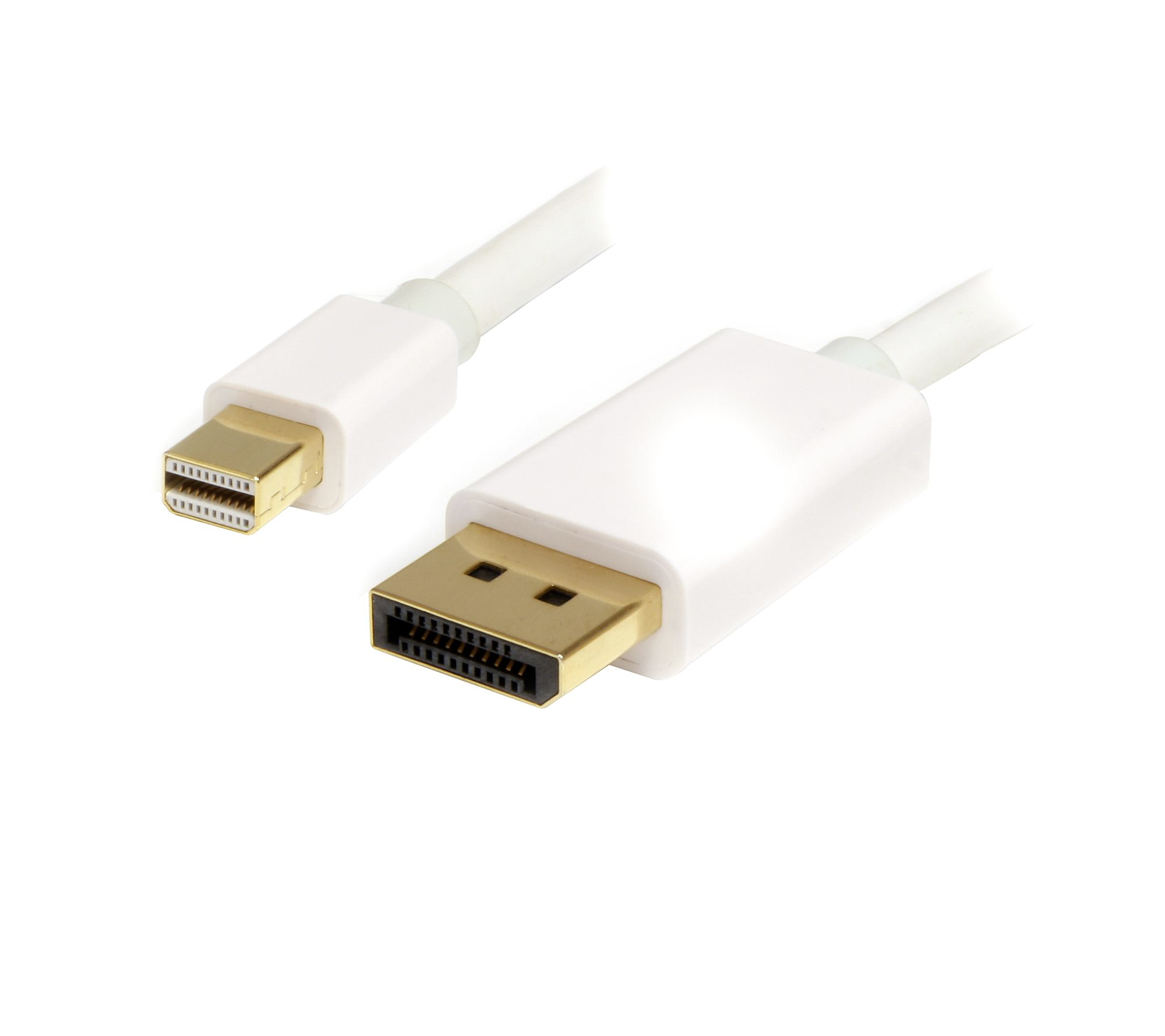 CABLE 2M MINI DISPLAYPORT 4K 1.2 A DP BLANCO .