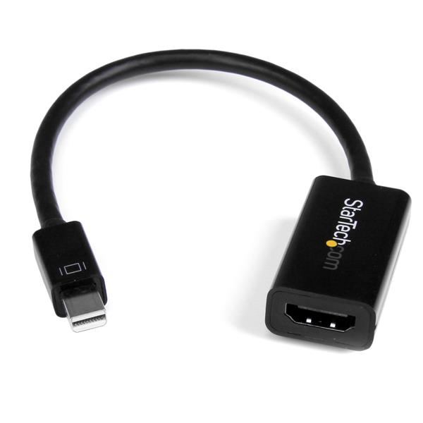 CONVERTIDOR MINIDISPLAYPORT HDMI ACTIVO DP 4K 30HZ NEGRO