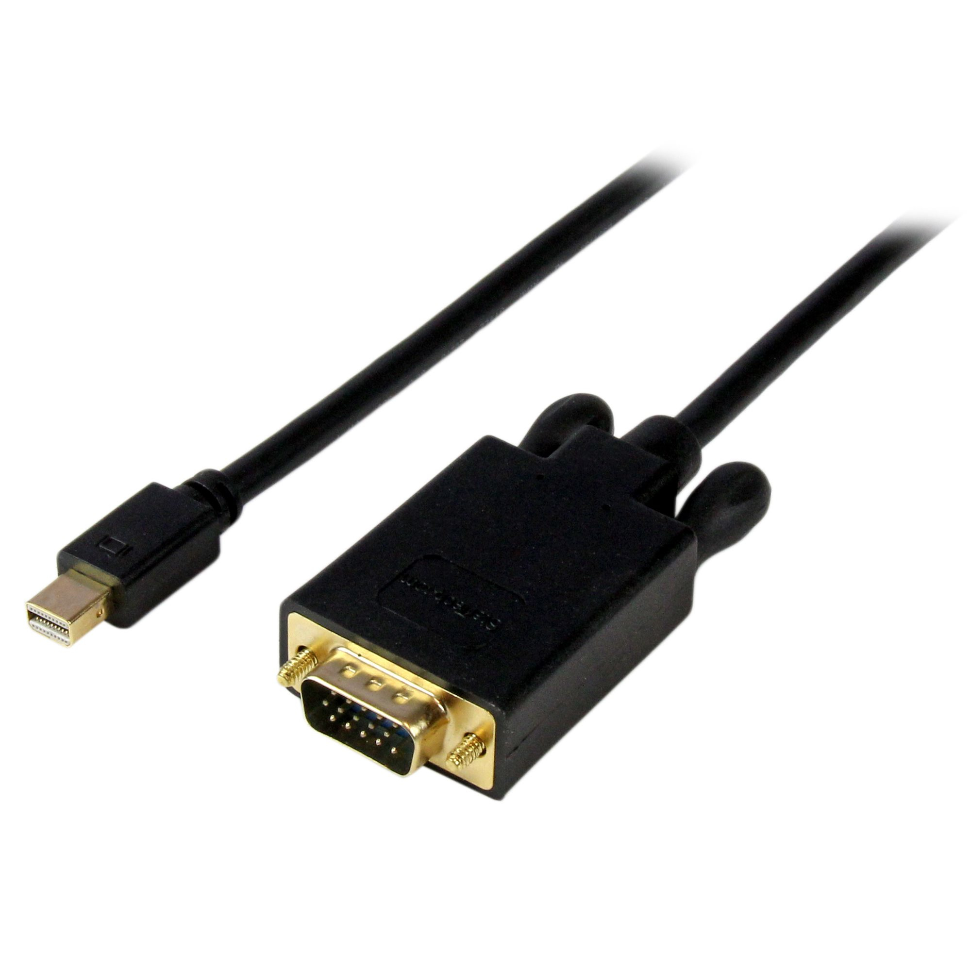 CABLE 1.8M ADAPTADOR ACTIVO MINI DISPLAYPORT A VGA NEGRO .