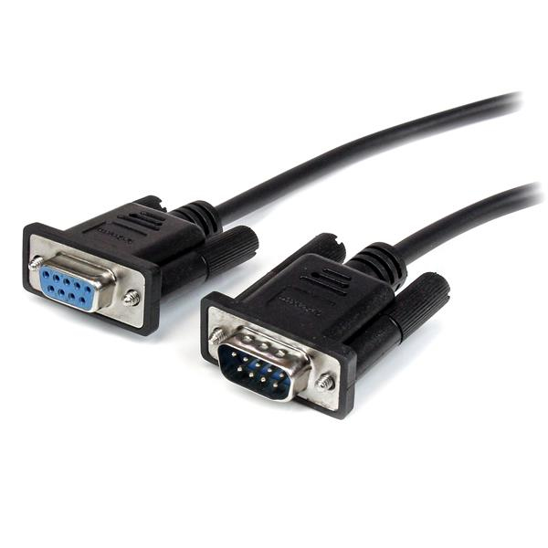CABLE 2M EXTENSION SERIAL RS232 DIRECTO EGA DB9 MACHO HEMB.A