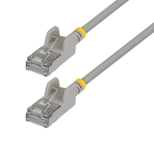 CABLE ETHERNET CAT6A FTP ULTRA FINO GRIS 1.5M ANTIENGANCHE