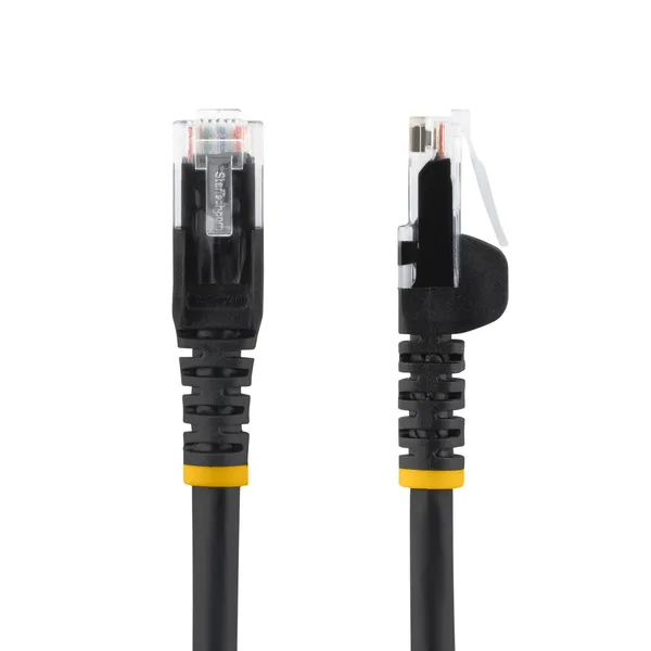CABLE ETHERNET CAT 6 DE 5M LSZH PATCH UTP SIN ENGANCHES NEGRO