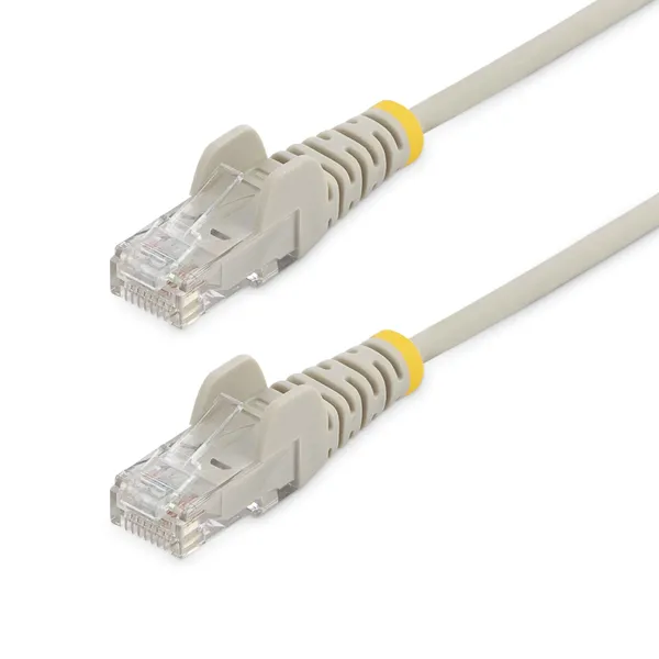 1M CAT6 NETWORK CABLE CLIPLESS GRAY