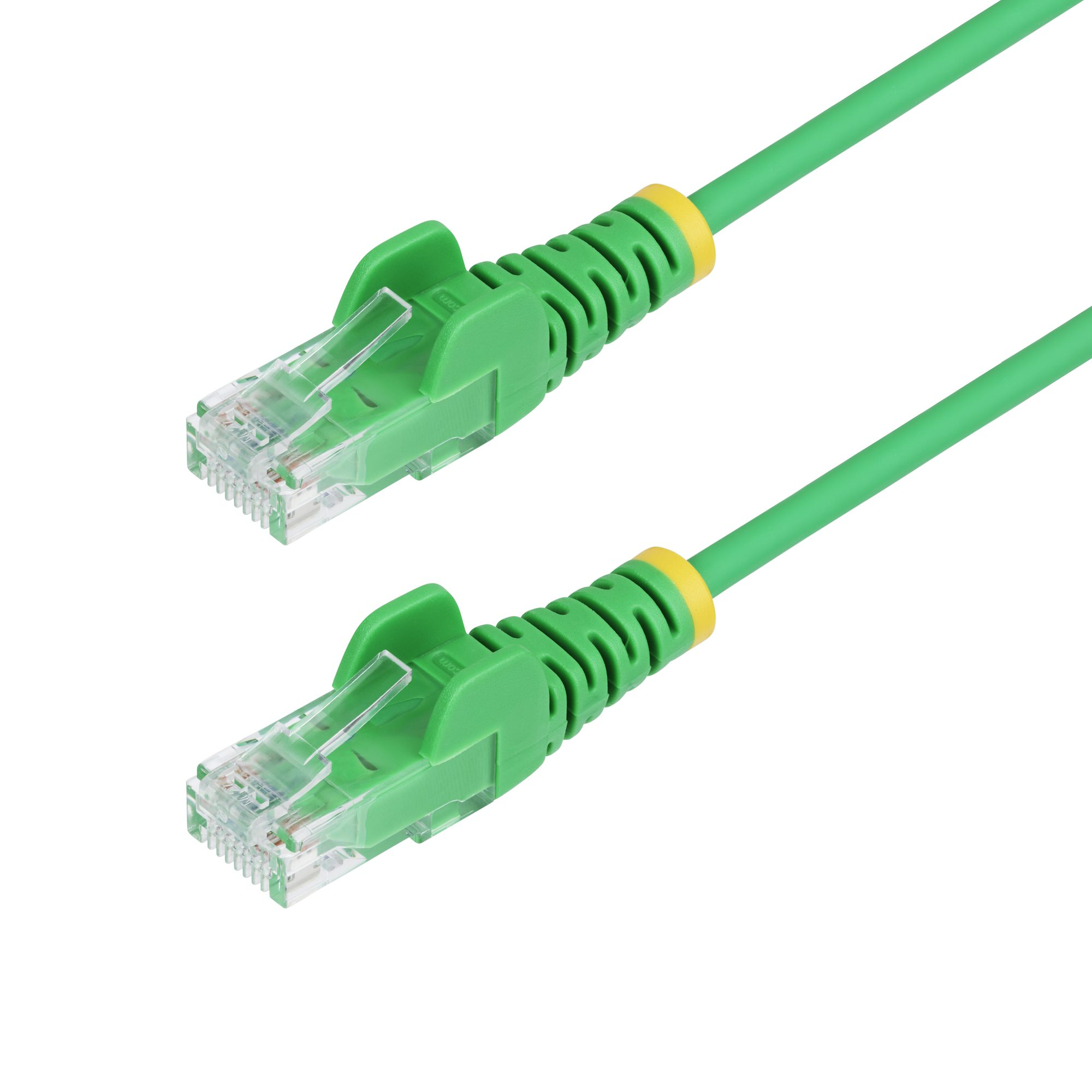 CABLE ETHERNET CAT6 DELGADO VERDE DE 25CM - 28AWG - LSZH