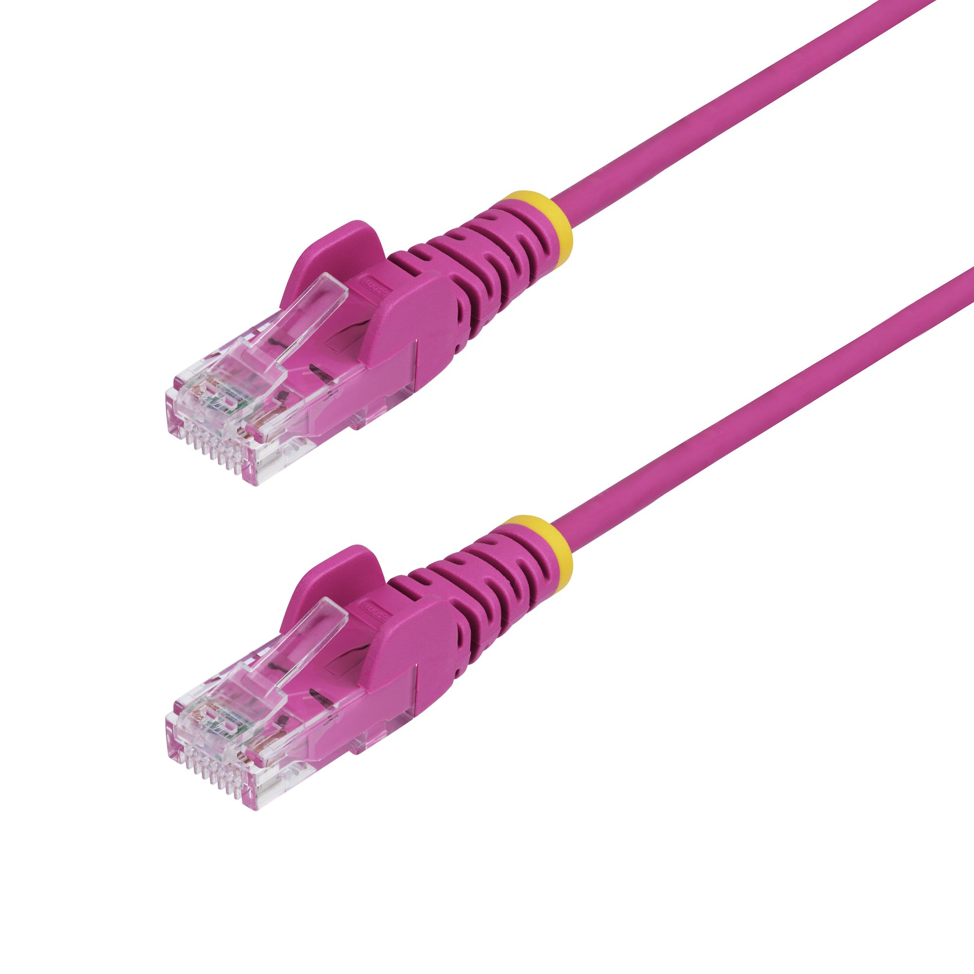 CABLE ETHERNET CAT6 DELGADO 7M ROSA - SNAGLESS - LSZH