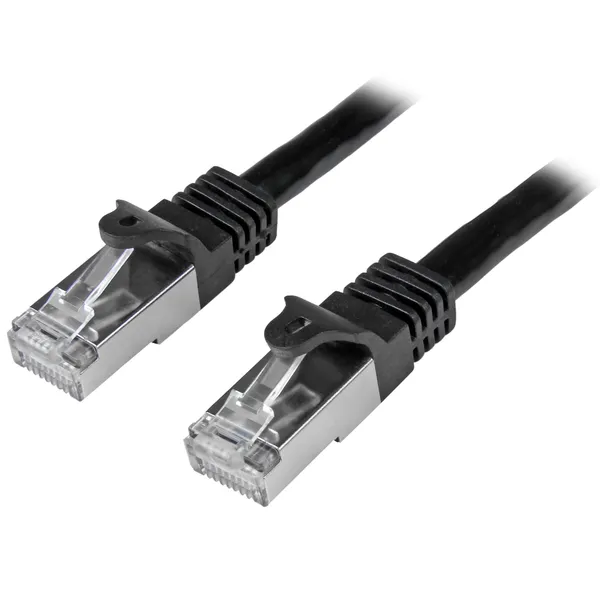 CABLE 3M DE RED CAT6 ETHERNET GIGABIT BLINDADO SFTP NEGRO     .