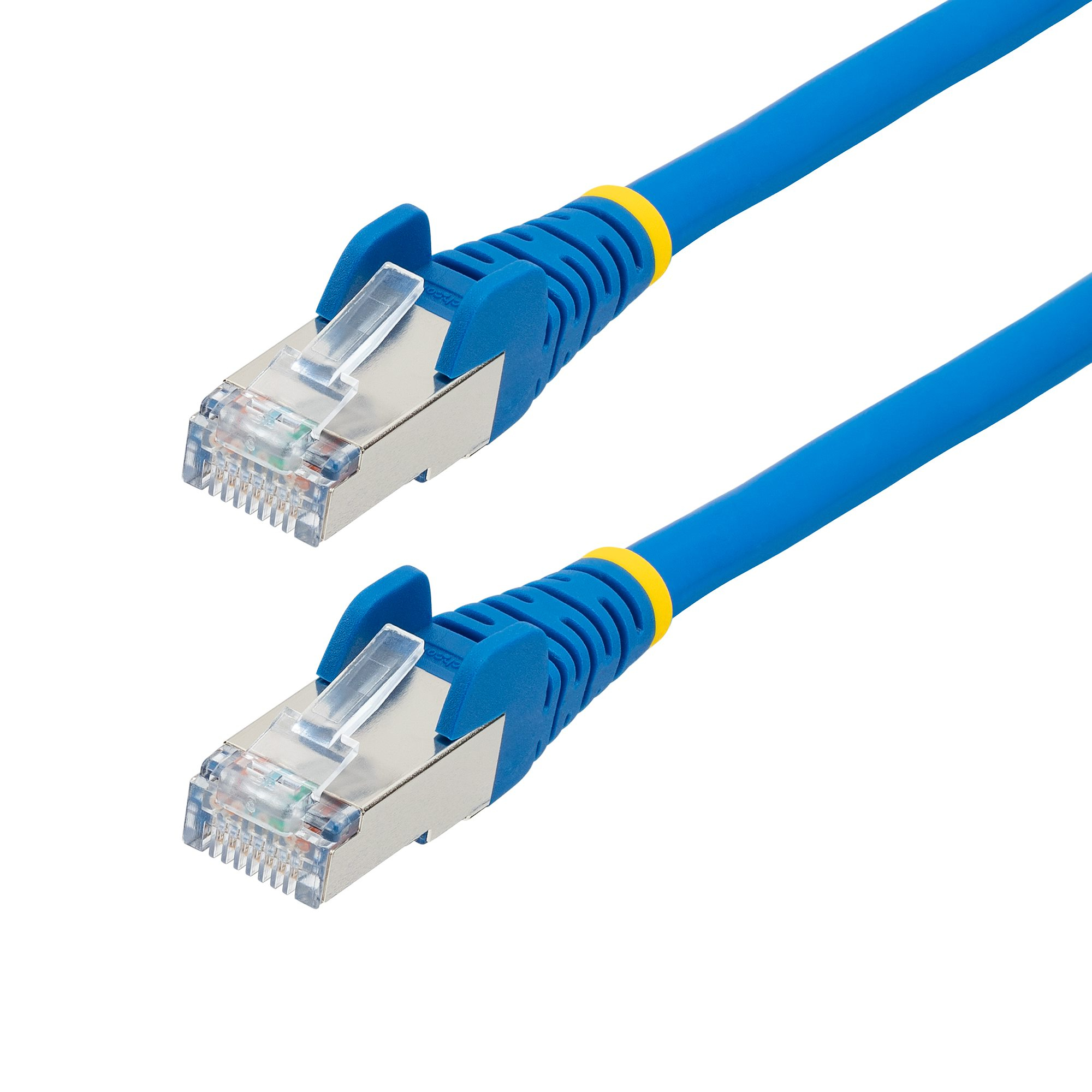 CABLE ETHERNET CAT6A AZUL 30.4M SNAGLESS S/FTP LSZH