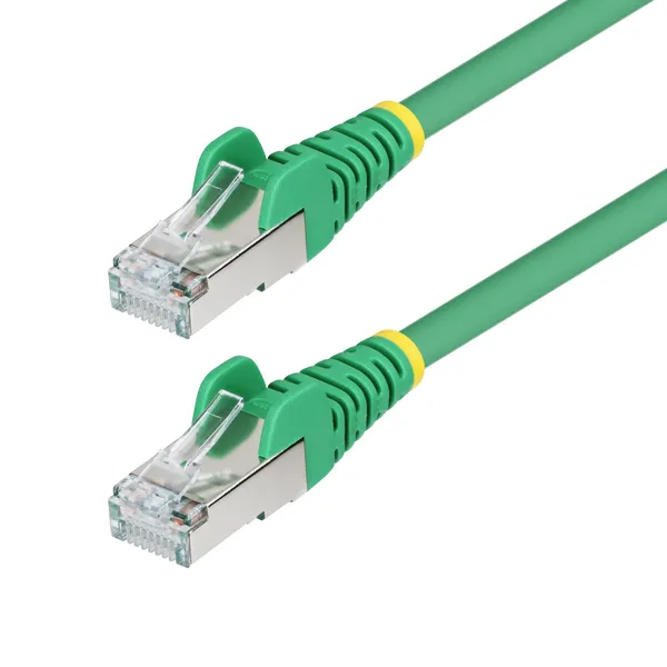 CABLE CAT6A S/FTP 10G 0.9M ANTIENGANCHE - VERDE - LSZH