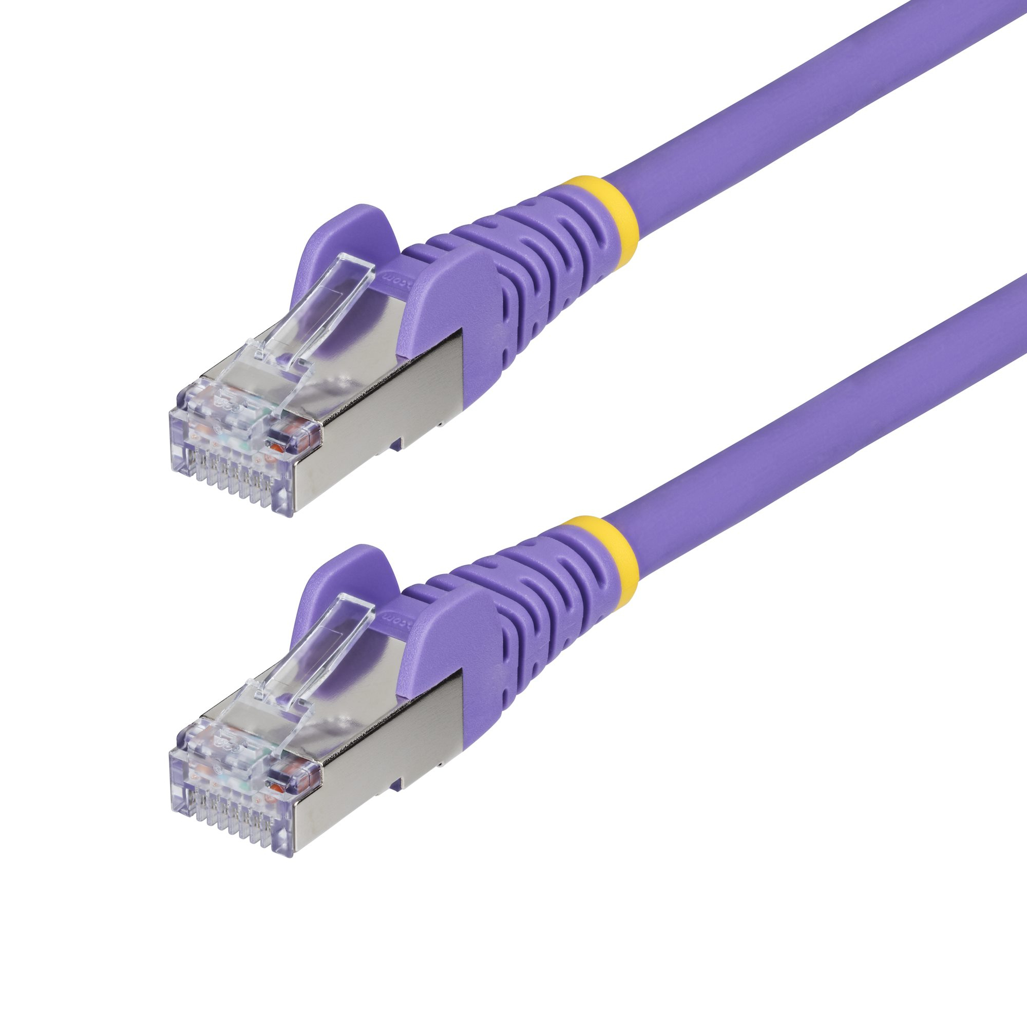 CABLE ETHERNET CAT6A PURPURA 0.15M - SNAGLESS - S-FTP LSZH