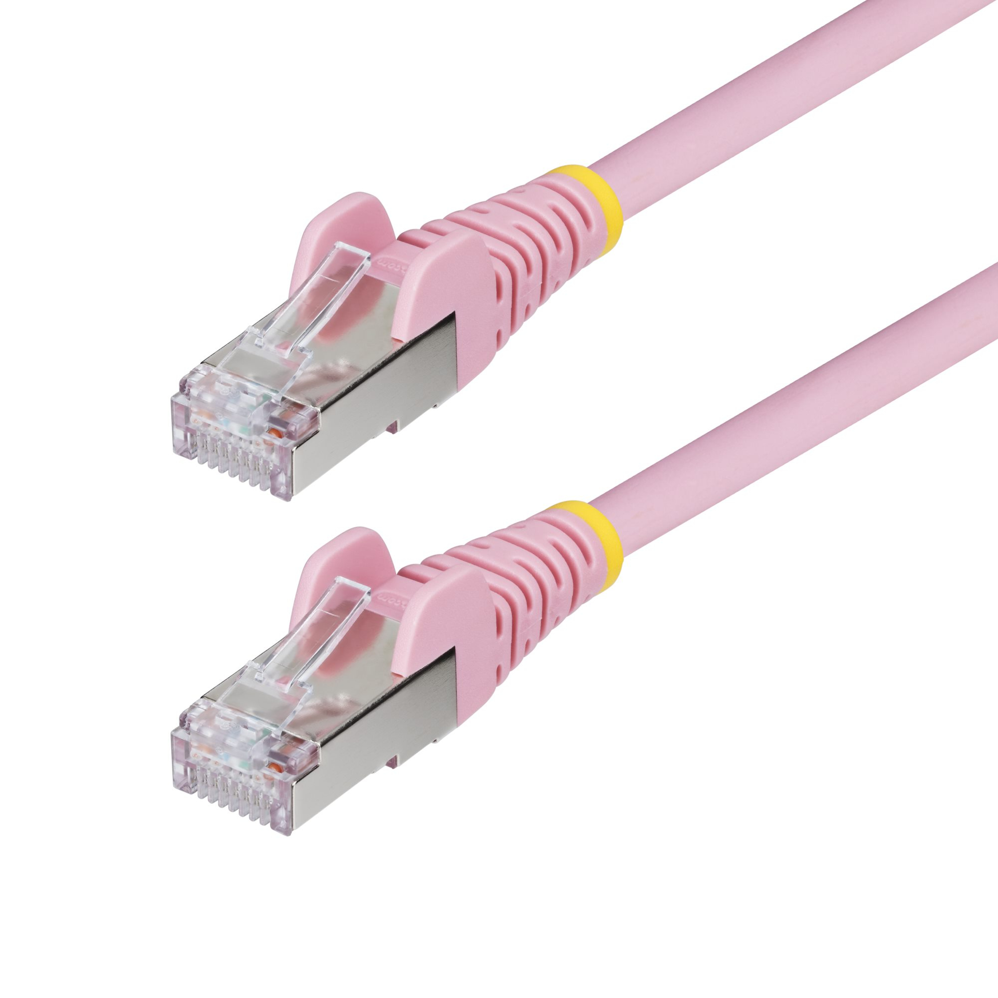 CABLE ETHERNET CAT6A ROSA 0.3M - SNAGLESS - S-FTP - LSZH