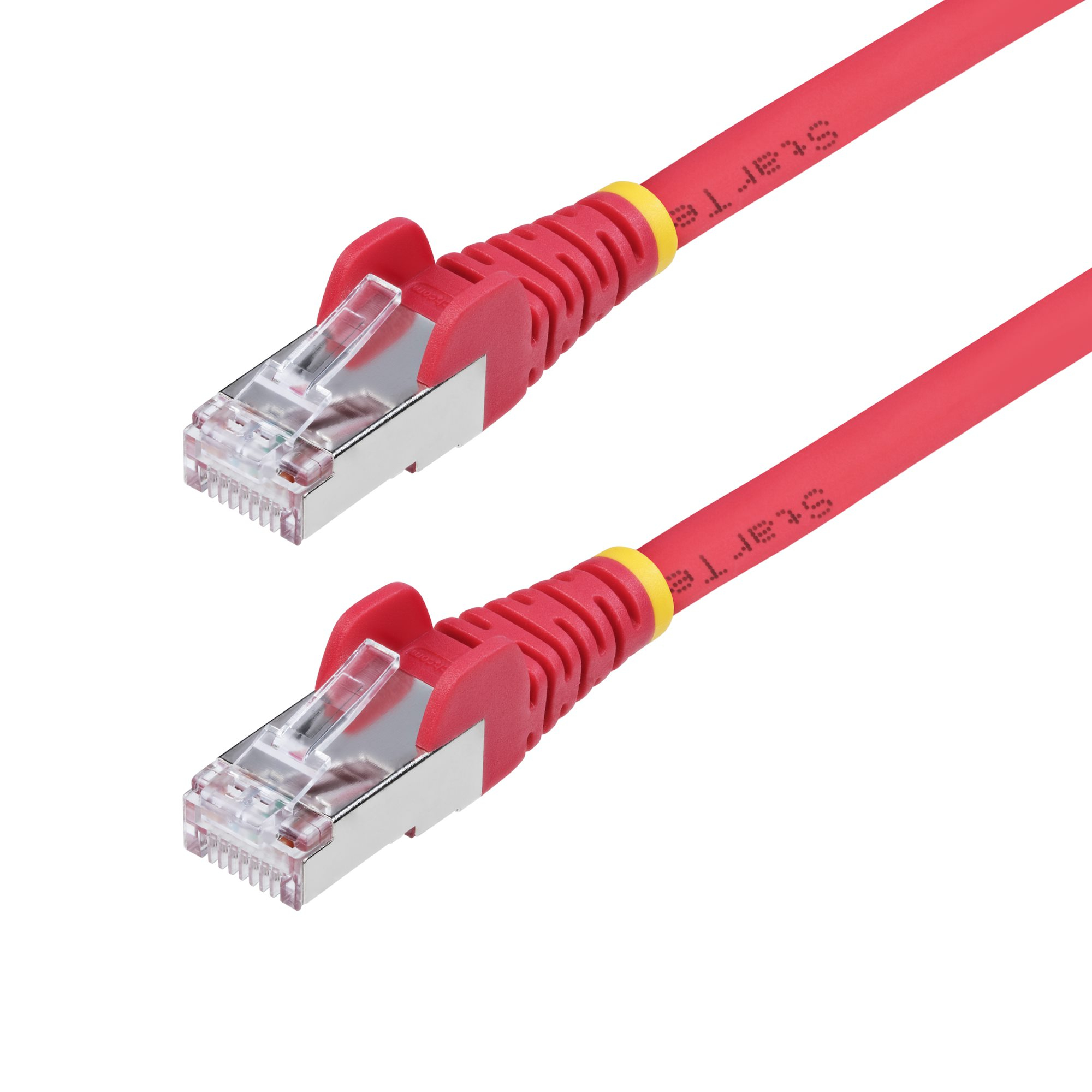 CABLE ETHERNET CAT6A ROJO 0.3M - SNAGLESS - S-FTP LSZH