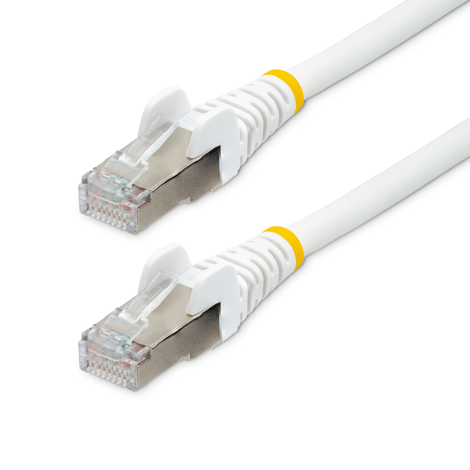 CABLE 4.5M DE RED CAT6A BLANCO SNAGLESS POE 100W RJ45