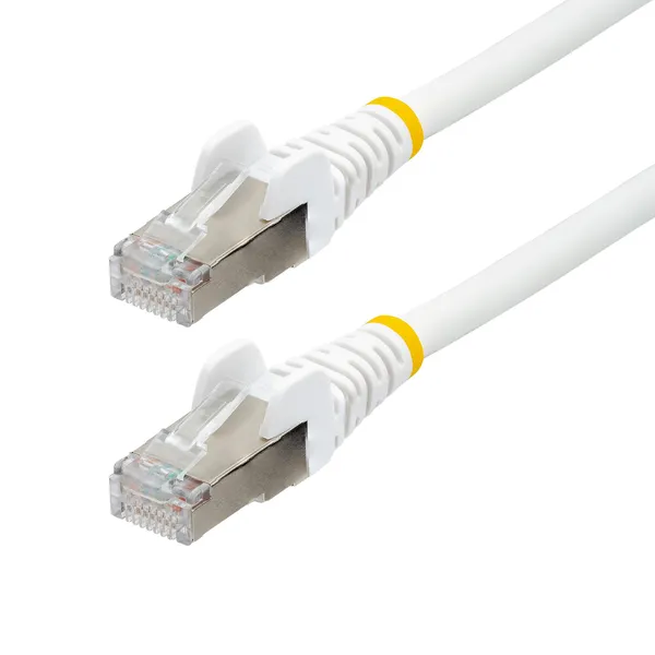 CABLE ETHERNET CAT6A BLANCO 15.2M - SNAGLESS - S-FTP LSZH