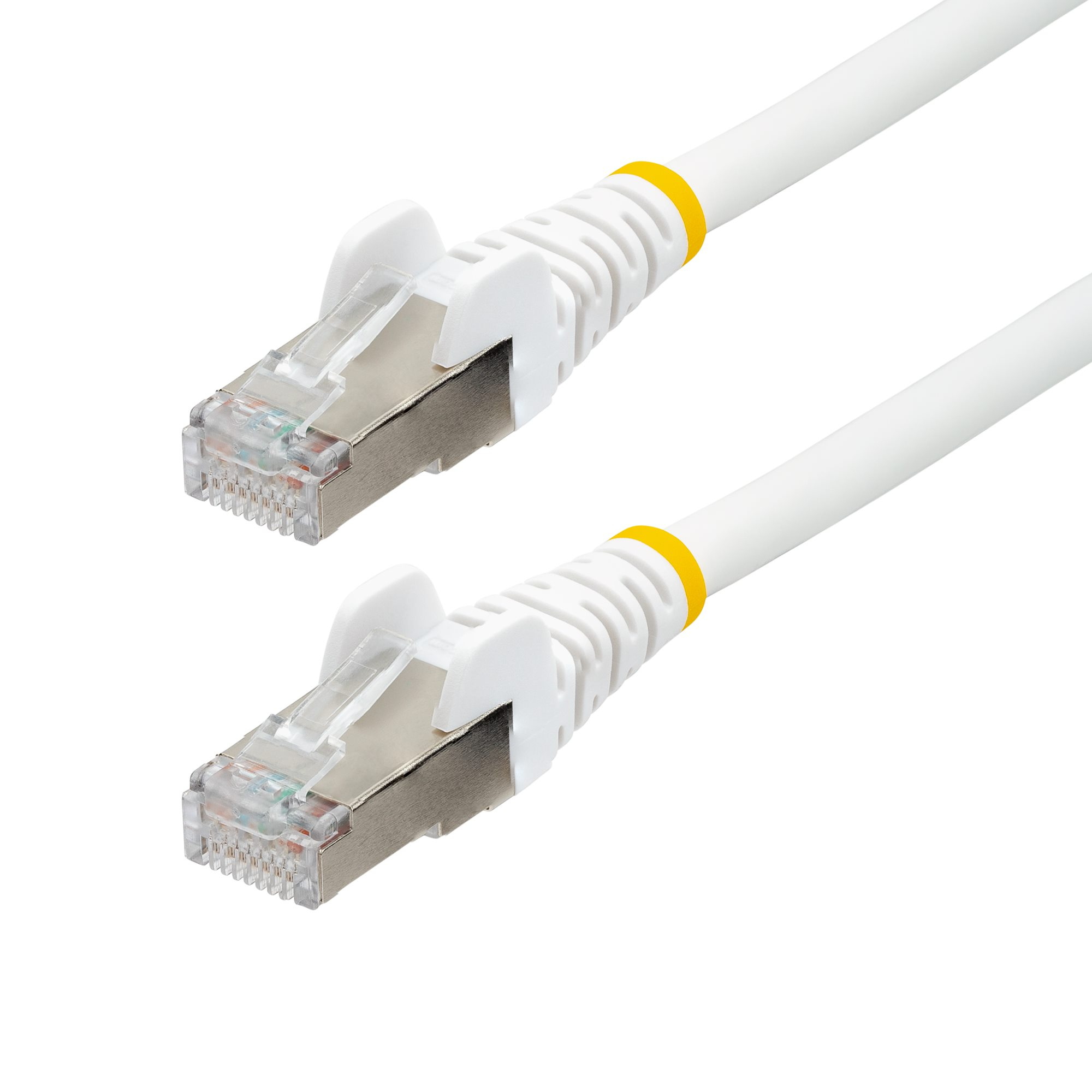 CABLE ETHERNET CAT6A LSZH DE 15CM 10G S-FTP POE 100W BLANCO