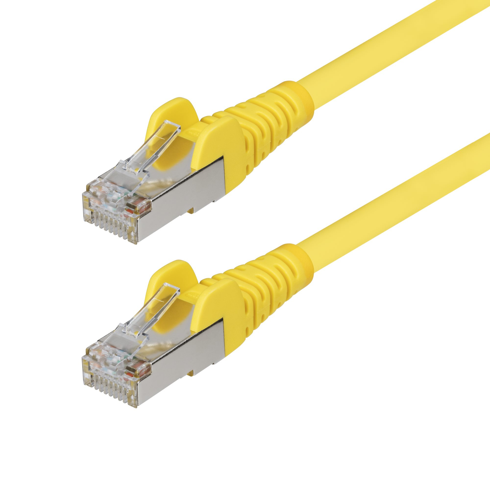 CABLE ETHERNET CAT6A AMARILLO 0.15M - SNAGLESS - S-FTP LSZH
