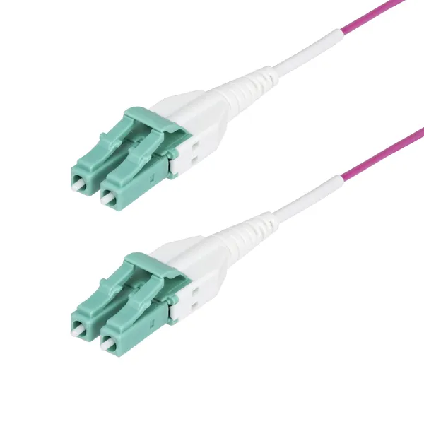 20M OM4 LC TO LC UPC MULTIMODE FIBER CABLE - OFNR